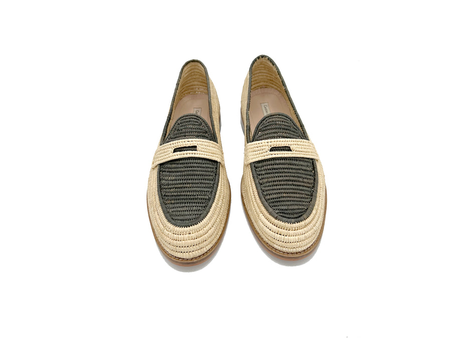 Polo Natural Raffia Shoes | Polo Natural Raffia | Contre Allée