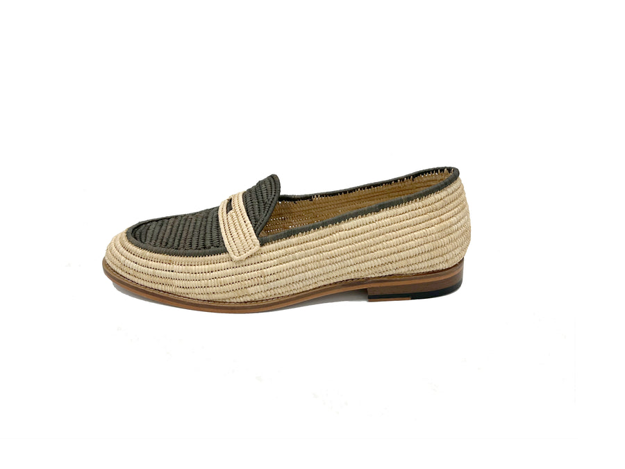 Polo Natural Raffia Shoes | Polo Natural Raffia | Contre Allée