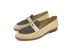 Polo Natural Raffia Shoes | Polo Natural Raffia | Contre Allée