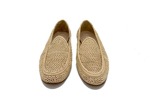 Natural woven Sultan Shoes | Sultan Raffia Shoes | Contre Allée