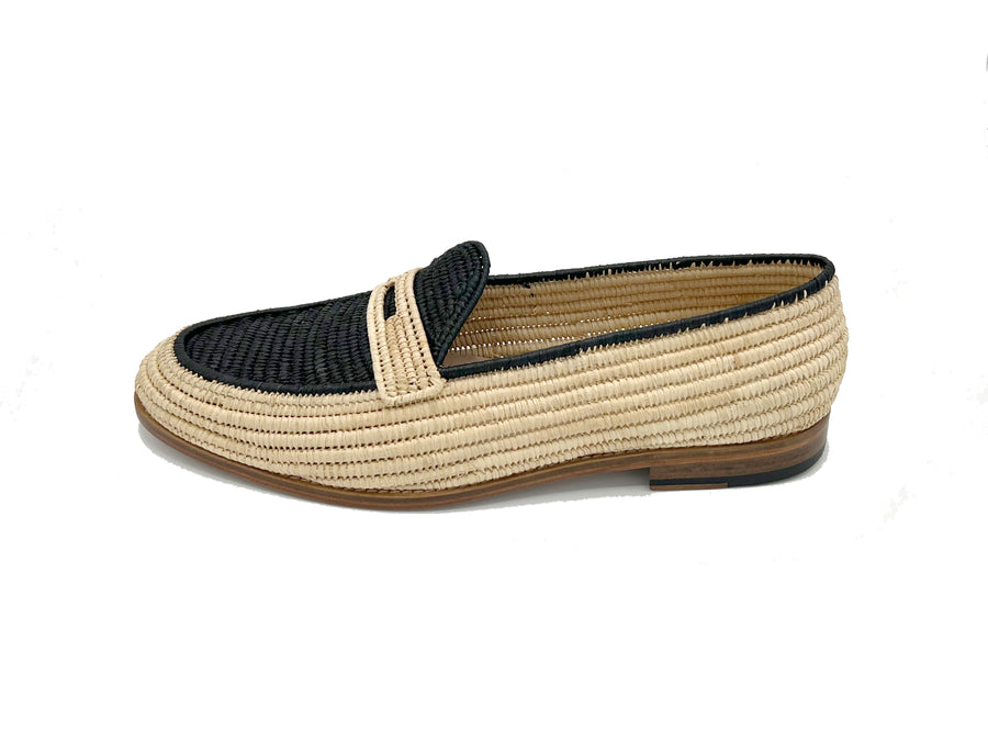 Polo Natural Raffia Shoes | Polo Natural Raffia | Contre Allée