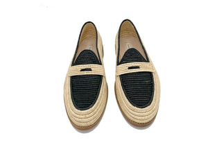 Polo Natural Raffia Shoes | Polo Natural Raffia | Contre Allée