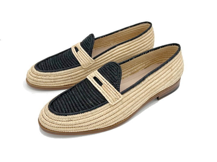 Polo Natural Raffia Shoes | Polo Natural Raffia | Contre Allée