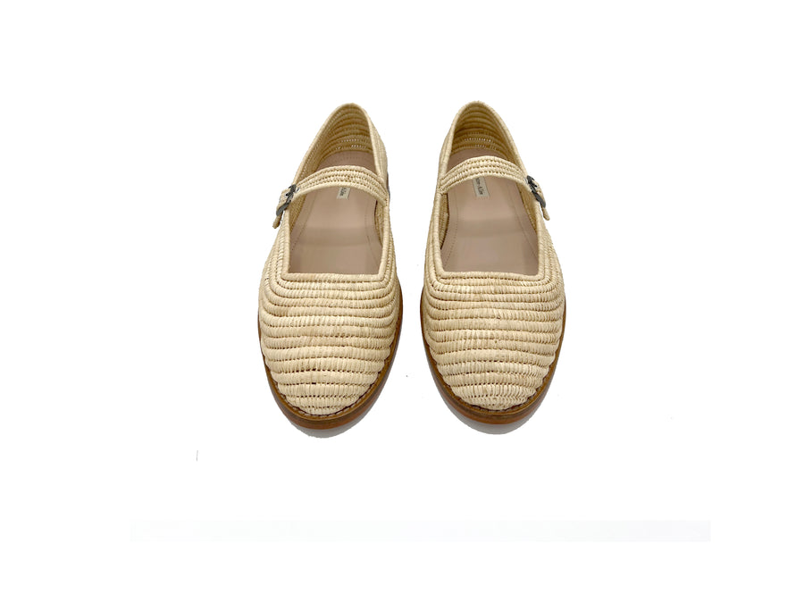 la Vilette Raffia Shoes | Vilette Raffia Shoes | Contre Allée